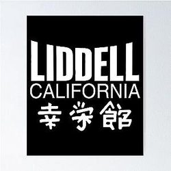 Chuck Liddell California Poster