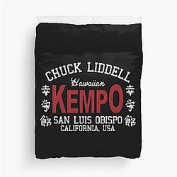 Chuck Liddell Hawaiian Kempo Roots Duvet Cover