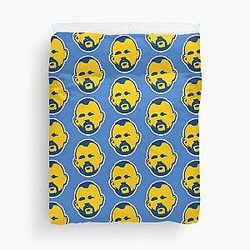 Chuck Liddell Blue Duvet Cover