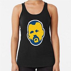 Chuck Liddell Yellow Racerback Tank Top