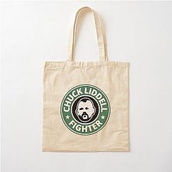 Chuck Liddell Logo Cotton Tote Bag