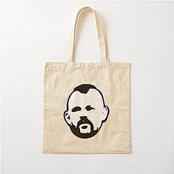 Chuck Liddell Black Cotton Tote Bag