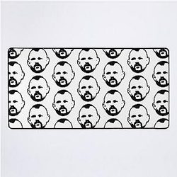 Chuck Liddell Black Desk Mat