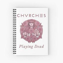 Black Bobolink Chvrches Spiral Notebook