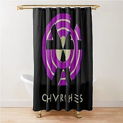 Silhouette of Chvrches Shower Curtain