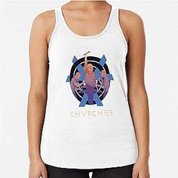 Black Swift Chvrches Racerback Tank Top