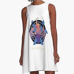Black Swift Chvrches A-Line Dress