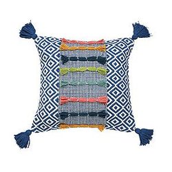 carol and frank Ciara Woven Pillow Decor for Couch Chair Living Room and Bedroom Multicolor