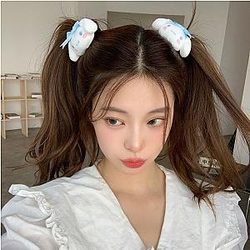Cinnamoroll Plush Trendy Hair Rope Scrunchie Headband
