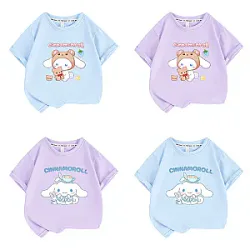 Cute Anime Cinnamoroll Cartoon Dog Bear Cosplay T-shirts
