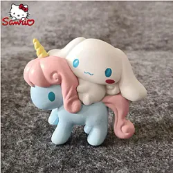Sanrio Cinnamoroll Anime Unicorn Phone Case Cake Decorative Figure Toy