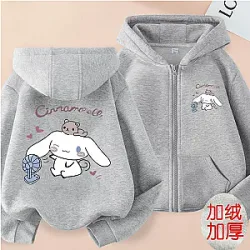 Cartoon Sanrio Cinnamoroll Autumn Winter Keep Warm Jacket Hoodies