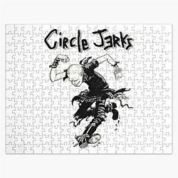 Vintage Circle Jerks band Poster Jigsaw Puzzle