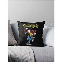 Circle Jerks Throw Pillow