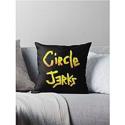 CIRCLE JERKS - BAND Throw Pillow