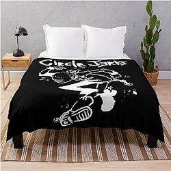 This Is My Circle Jerks People Classic Important Choices Throw Blanket