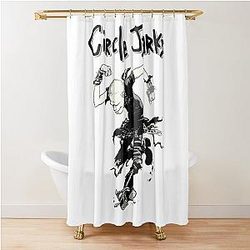 Vintage Circle Jerks band Poster Shower Curtain