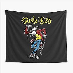 Boys Girls Team Circle Jerks First Day Tour Design Tapestry