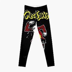Boys Girls Team Circle Jerks First Day Tour Design Leggings