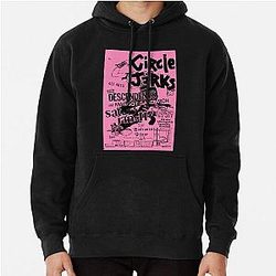 Circle Jerks Punk Grange Metal Affiche de concert Pullover Hoodie