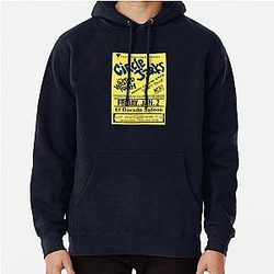 Hard-core Punk Show Flier - Circle Jerks, Wasted Youth 1987 Pullover Hoodie