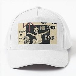 Circle Jerks Punk Show Flyer with Dead Kennedys and Bad Brains Baseball Cap