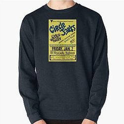 Hard-core Punk Show Flier - Circle Jerks, Wasted Youth 1987 Pullover Sweatshirt