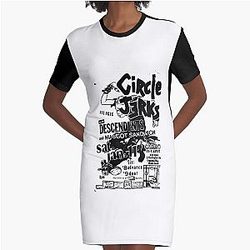Circle Jerks  Graphic T-Shirt Dress