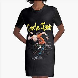 Circle Jerks   Graphic T-Shirt Dress