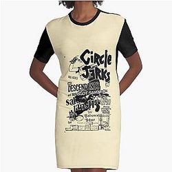 Circle Jerks  Graphic T-Shirt Dress