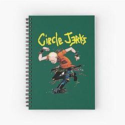 Circle Jerks   Spiral Notebook