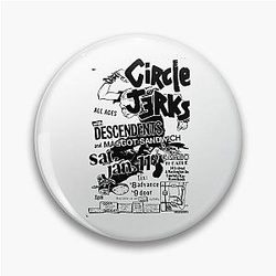 Circle Jerks Pin