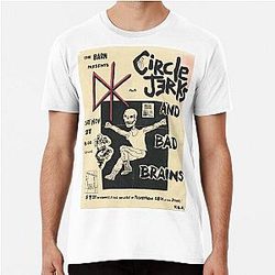 Circle Jerks Punk Show Flyer with Dead Kennedys and Bad Brains Premium T-Shirt