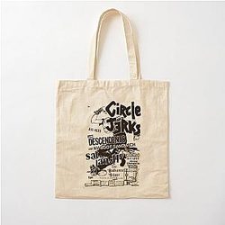 Circle Jerks Cotton Tote Bag