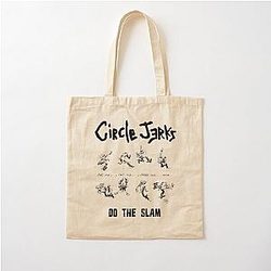 Circle Jerks Do the Slam Cotton Tote Bag