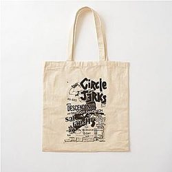 Circle Jerks Punk Grunge Metal Concert Poster Cotton Tote Bag