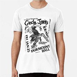 Vintage Circle Jerks Flyer Premium T-Shirt