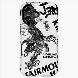 Vintage Circle Jerks Flyer iPhone Tough Case