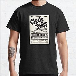 Hard-core Punk Show Flier - Circle Jerks - 1980s Classic T-Shirt