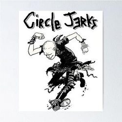 Vintage Circle Jerks band Poster Poster
