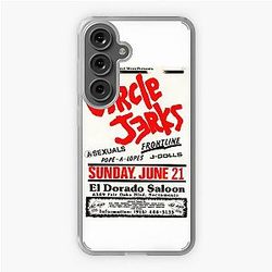 Hard-core Punk Show Flier - Circle Jerks - El Dorado Saloon 1980s Samsung Galaxy Soft Case