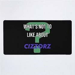 What's not to like about Cizzorz Desk Mat