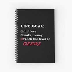 Life Goal Spiral Notebook