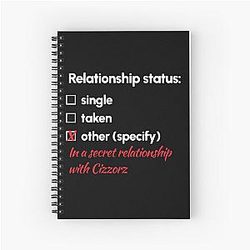 Cizzorz - Relationship Spiral Notebook