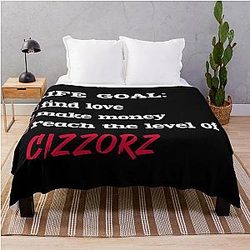 Life Goal Cizzorz Throw Blanket