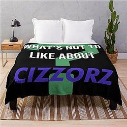 What's to like about Cizzorz Throw Blanket