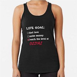Life goal Cizzorz Racerback Tank Top