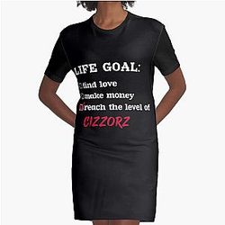 Life goal C "Zorz Graphic T-Shirt Dress