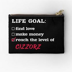 Life goal Cizzorz Zipper Pouch
