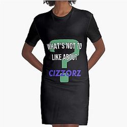 What's not to like about Cizzorz Graphic T-Shirt Dress